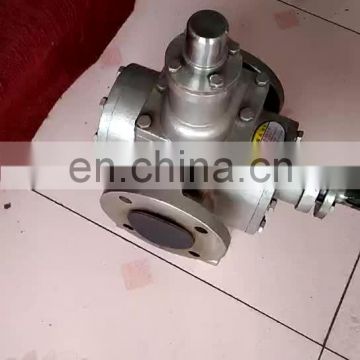 Large flow YCB stainless steel lubricating Oil arc gear pump food grade