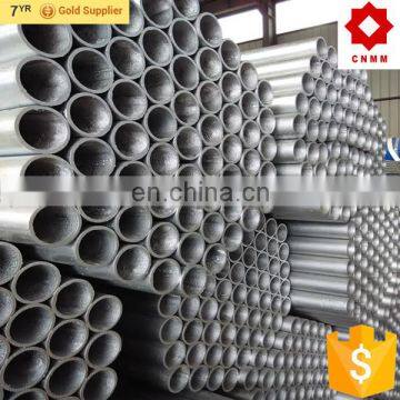 galvanized steel water pipe sizes