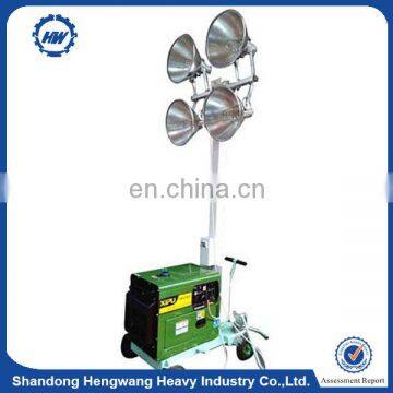 Portable tower light, emergency light tower , mobile lighting tower