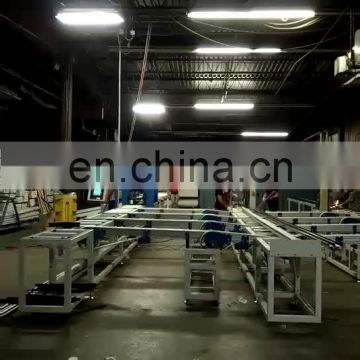 PA aluminium profile thermal break rolling machine for window and door