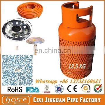 EXPORT NIGERIA KENYA TANZANIA GHANA PORTABLE BUTANE 12.5KG LPG GAS CYLINDER, LPG CYLINDER WITH CAMPING BURNER STOVE FOR COOKING photo-3