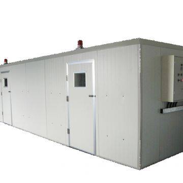 High temperature aging room, burning room