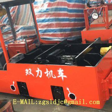 Battery Mine Locomotive Small Electric Fuel  For Mining Use