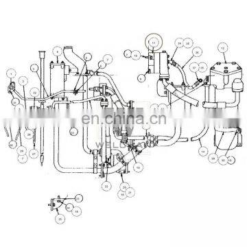 Transmission Pump For Loader 594 D8H D9G Engine Machine Hydraulic Pump 3P4002 Gear Pump Group