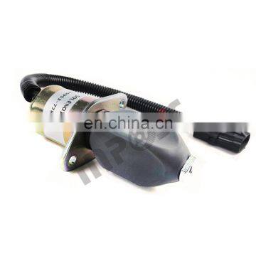 In Stock NEW FUEL SHUT-OFF SOLENOID FITS Cummins and Yanmar Engine 129953-77803 2995377803 1753ES12A6UC3B1 SA426012 photo-6