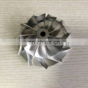 T88 34D 11+0 blades 69.67/95.00mm high performance turbo Billet/milling/aluminum 2618 compressor wheel for 49188-02700