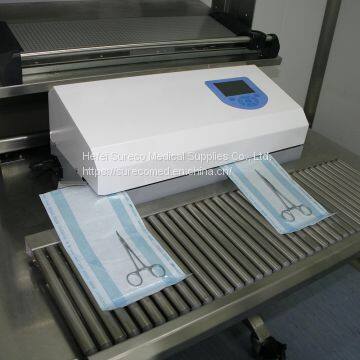 Medical sterilization dental pouch heat sealing machine