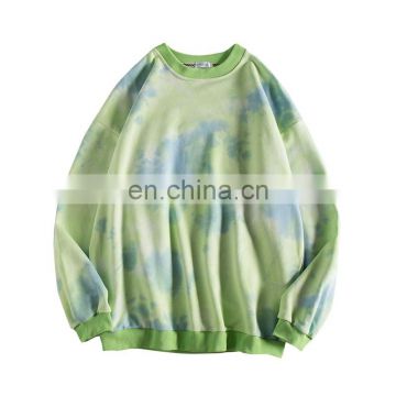 Tie Dye Oversize with Rulex Crewneck Unisex Mens Womens Hoodies Sweatshirt