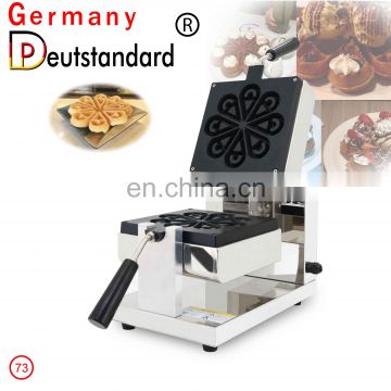 Electronic commercial new design snack machine water droplets waffle maker on sale