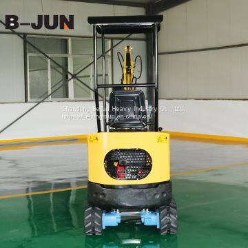 Mini Ride on 1 Ton Hydraulic Crawler Small Digger Excavator photo-2