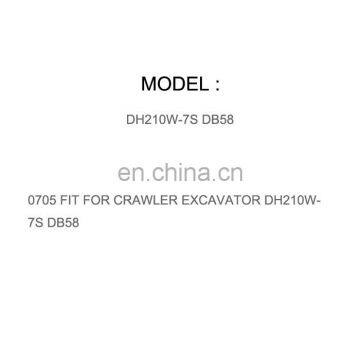 DIESEL ENGINE PARTS RING SEAL 06.56190-0705 FIT FOR CRAWLER EXCAVATOR DH210W-7S DB58