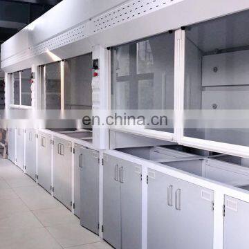 ASHRAE 110-2016 certified laboratory metal steel material exhaust fume hood