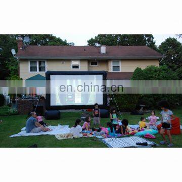 Commercial inflatable movie screen outdoor cinema film screen for sale