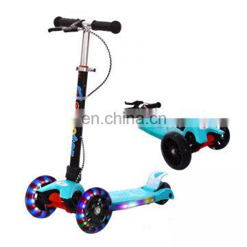 Best Quality PP Kids Scooter/Cheap Price Three Wheel Children Scooter/Baby Kids Toy Kick Scooter With Brake