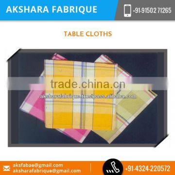 Restaurant Use Cotton Table Cloth Available Popular Brand at Lowest Price