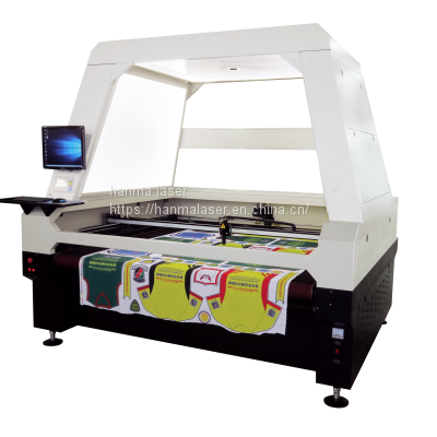 Hanma Laser 1800*1500mm leather/foma HM-K18 SCCD laser cutting machine high efficiency laser cutting machine from China