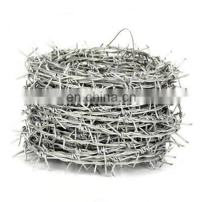 Barbed Wire Powder Coated Fencing Trellis & Gates Type Galvanized Surface Treatment Barbed Wire photo-3