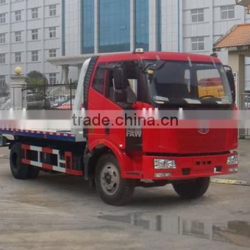 FAW wrecker platform truck