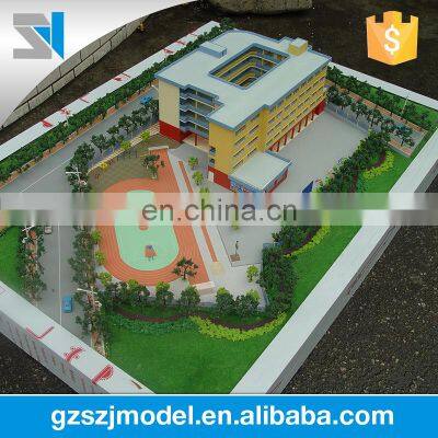 Miniature School Building Model for Display photo-3