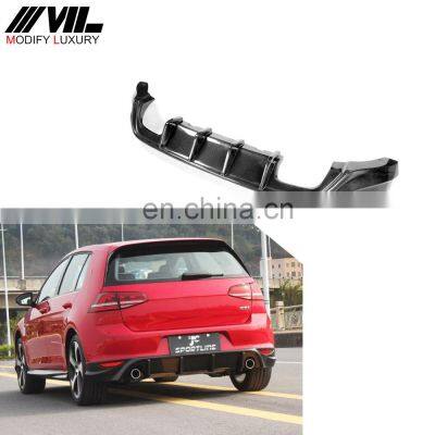 Carbon Fiber Mk7 Diffuser for VW GOLF MK7 Gti 2014