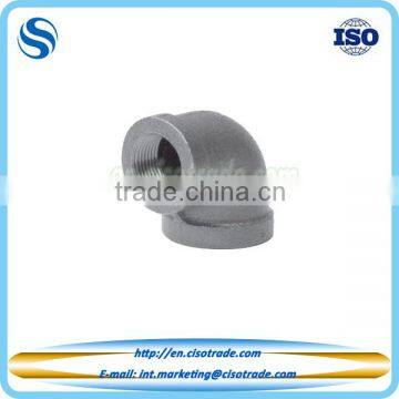 ASME B16.4 cast iron 90 degree equal and reducing elbow cast iron pipe fitting reducer