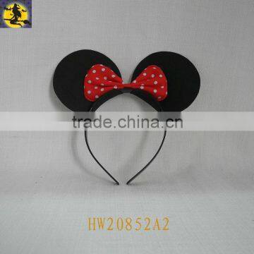 Wholesale Party Pink Minnie Mouse ear Headband