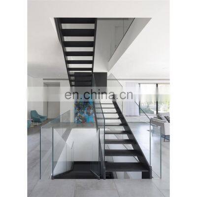 Modern Staircase Stainless Steel Staight Stair Curved Stairs