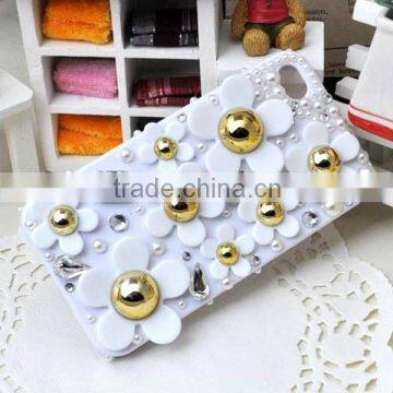 pink flower phone case accessories decoration
