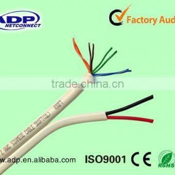 Hot Sale Cat5e Lan Cable with 2 Core Power Cable