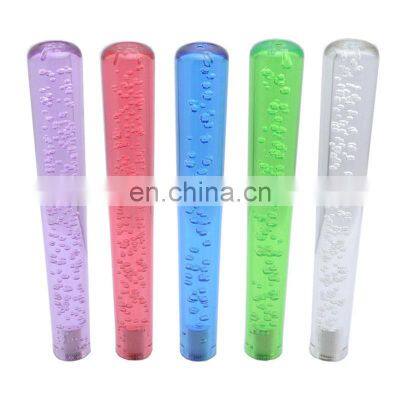 Pink Crystal Led Gear Display Shift Knob For Universal Cars