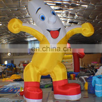 Christmas promotion advertising inflatable banana model for sale