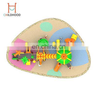 2018 New Series Kids Outdoor Toys Plastic Playground photo-2