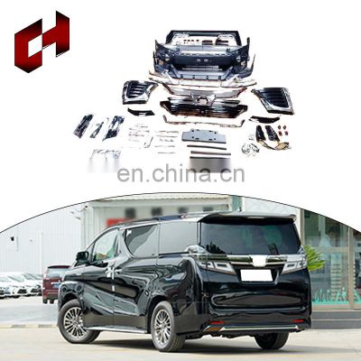 CH Cheap Manufacturer Auto Tuning Parts Front Grille Wheel Eyebrow Conversion Bodykit For Toyota Vellfire 2015-2018 to 2019-2020