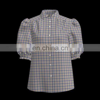 HOT SALE DESIGN 100%COTTON YARN DYED CHECK FOR SHIRTS photo-5