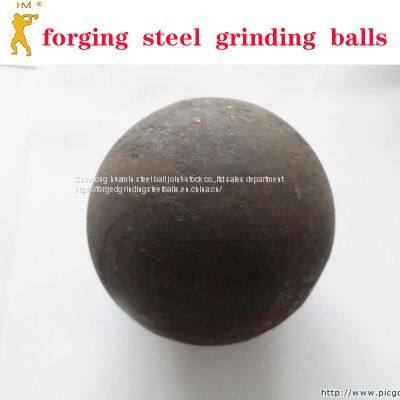 None Breakage Forged Grinding Steel Ball for Mining Ball Mill