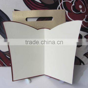 2016 Hot Sale Customized Love Design Wood Wedding Invitation Card With Ribboon photo-5