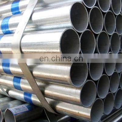 ASTM A106 Grade B NPT Threaded Large Diameter Galvanized Steel Seamless Round Pipe