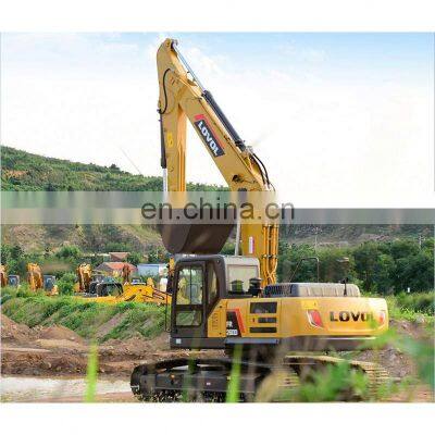 22T LOVOL 13Ton Hydraulic Wheel Excavator For Mining Machinery FR220D