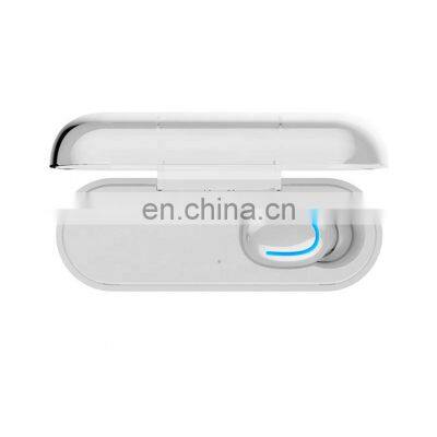 Portable BT 5.0 Q32 In-ear Invisible Mini Cheap Wireless Earpiece Earbud With 1500mah Charging Case photo-3