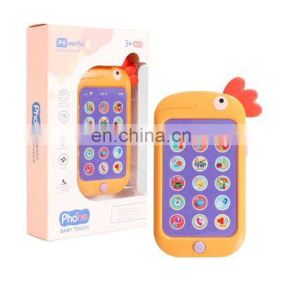 Educational Cell Phone Kids Control Smart Musical Toy Baby Mobile Phone Toy With Light and Music photo-2