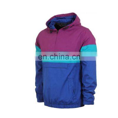 OEM custom new fashion men cotton pad or down filled cropped Wind breaker jacket