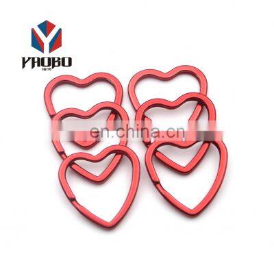 Excellent Custom Keyring Metal Shaped Key Split Ring Key Chain For Clothing photo-5