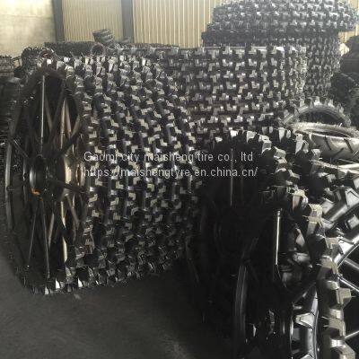 Modified filling machine narrow pneumatic tire 1250x200-37 1350x200-39 herringlet can be matched with steel ring