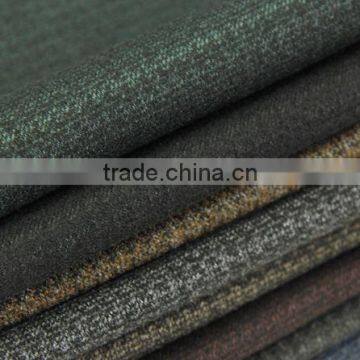 Stock Lot High Quality With Low Price Mini Checked TR Brushed Stretch Fabric for Men Suit photo-5