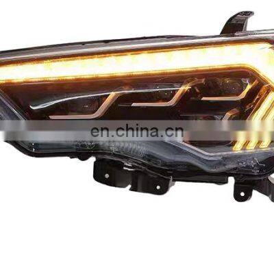 Upgrade to Full LED 4 Lens Headlamp Headlight Front Lamp With Dynamic for TOYOTA 4 RUNNER Head Lamp Head Light 2014-2021 photo-3