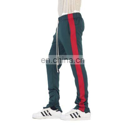 Side stripe Custom made New Arrival 2020  sweatpants for men fleece custom joggers pant Customize your logo track pants