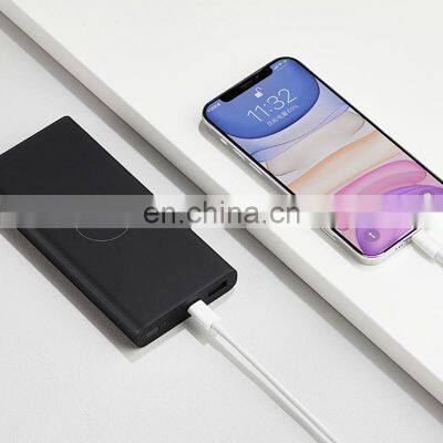 2021 Xiaomi Wireless Power Bank 10000 Qi Power Bank 10W 10000mAh Portable Charger WPB15PDZM USB C photo-5