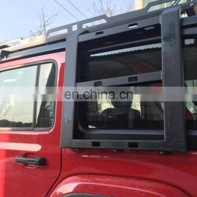 Steel Luggage Rack Roof Rack With Ladder Without Lights for Jeep Wrangler JK 2007-2017 photo-3