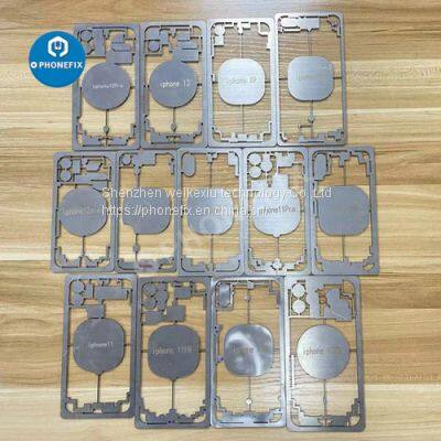 TBK Laser Machine Mobile Phone 8P-12 Pro Max Rear Cover Glass Position Protection Mold photo-2