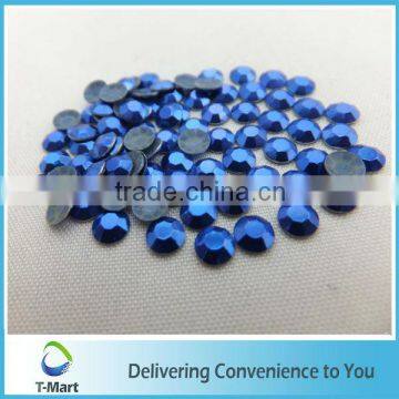 Sapphire hot fix aluminum studs for jeans